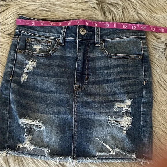 American Eagle Outfitters Denim Mini Size 4 - Picture 14 of 16